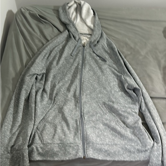 Nike Lightweight Soccer/Track Hoodie XL Gray - Picture 2 of 3